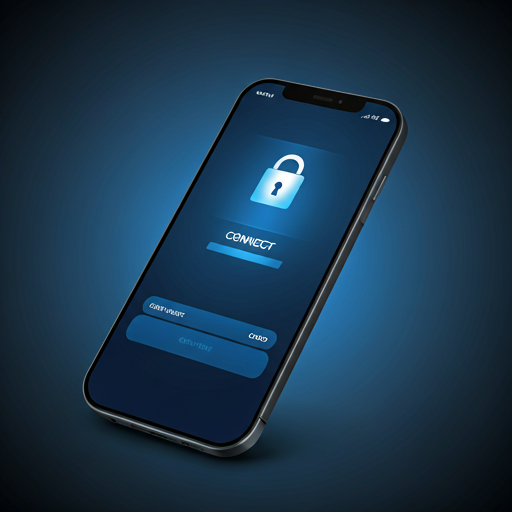 QuickQ VPN 手机应用一键连接界面