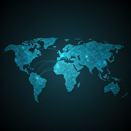 QuickQ VPN 全球高速节点网络覆盖地图